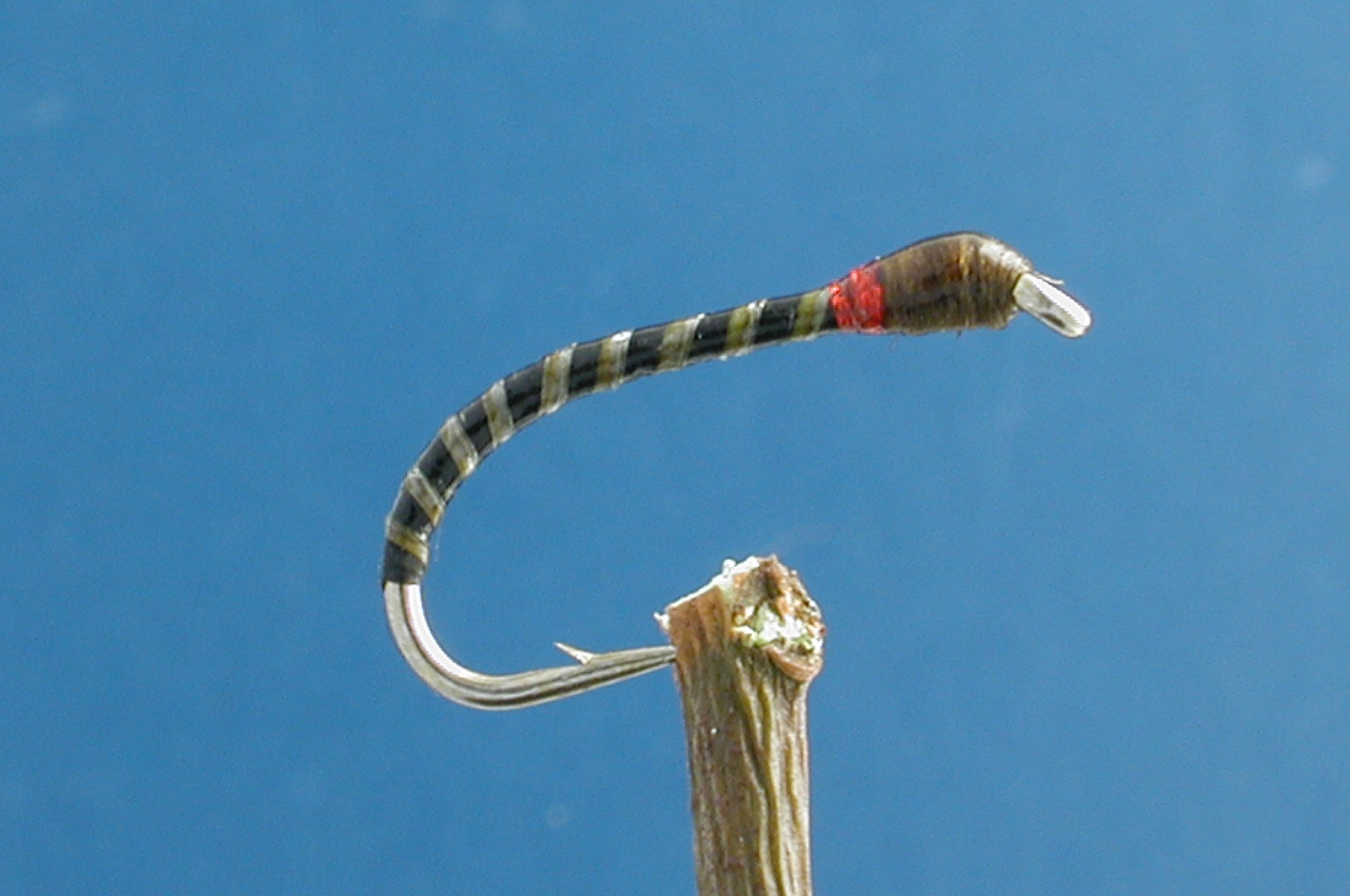 Dark Green Buzzer Fly Fishing Flies with Fish4Flies Worldwide